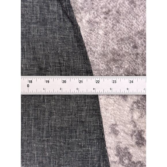 Eileen Fisher Dress XS Womens Hemp Organic Cotton Black Woven Sleeveless - Picture 5 of 8